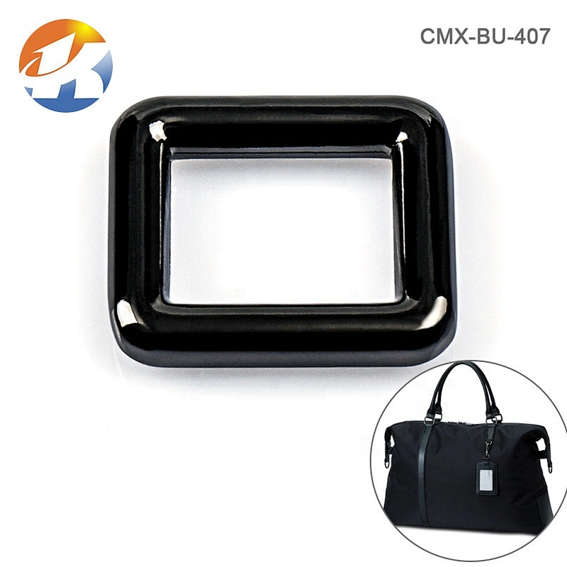 Wholesale Bag Accessories Gunmetal Square Metal Ring Buckle 20mm, Professional Metal Backpack Buckle Supplier