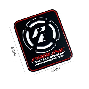 OEM ODM Custom Adhesive Metal Brand Label Tag for Bags, Design Mermaid Shape Metal Logo
