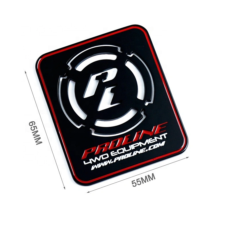 OEM ODM Custom Adhesive Metal Brand Label Tag for Bags, Design Mermaid Shape Metal Logo