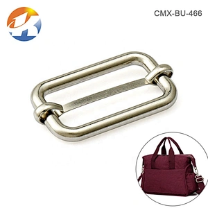 Factory Price 38mm Iron Metal Tri-Glide Buckle, School Bag Metal Adjustable Strap Buckle