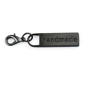 Hot Sale Garment Accessories Custom Metal Zipper Pull, Fashion Metal Gold Zip Pull for Bags
