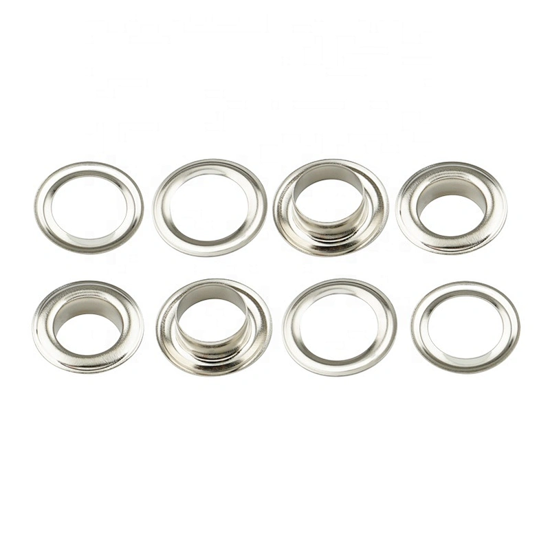 Factory Direct Supply Metal Eyelets Grommets With Washers Round Shape For Clothing Shoes