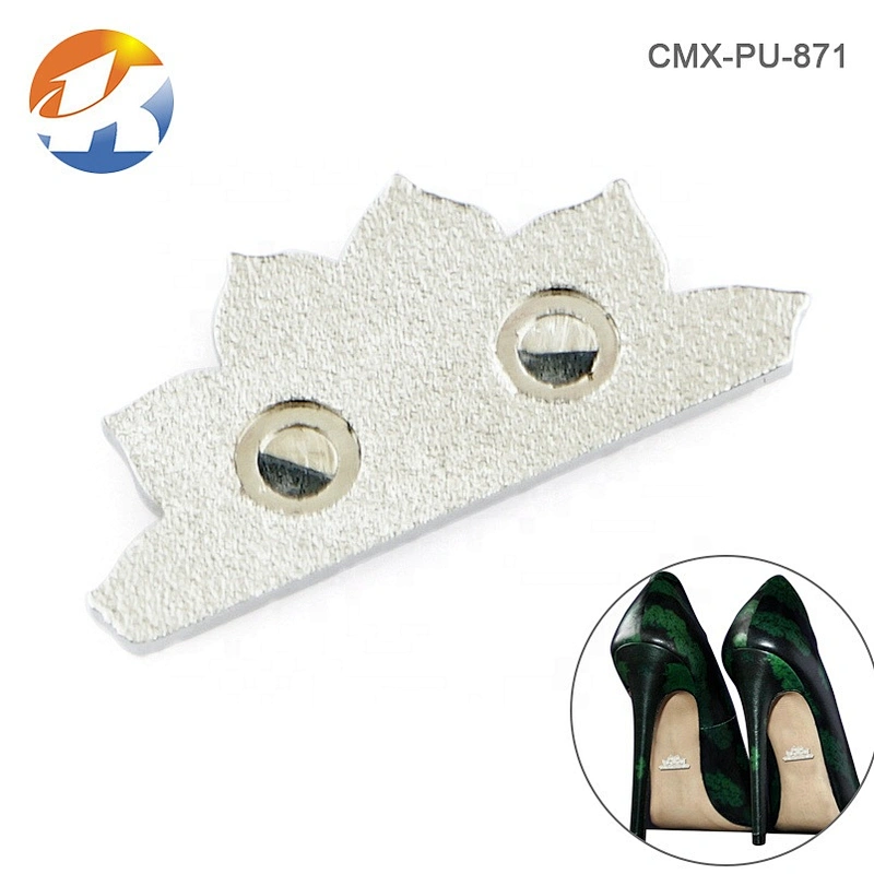Professional Wholesale Custom Shoes Adhesive Metal Brand Logo Plate, Design Nickel Metal Label