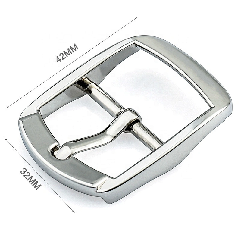 Wholesale Bag Hardware Accessories Adjuster Metal Pin Buckle, Custom Zinc Alloy Nickel Pin Metal Buckle