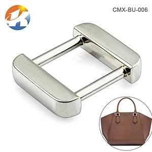 Factory Direct Wholesale Metal Square Buckle for Backpack, 25mm Silver Metal Buckle for Handbags