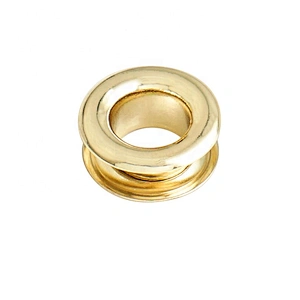 Bag Hardware High Grade Custom Metal Eyelets Grommets With Logo For Handbags