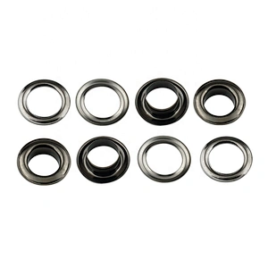 Factory Direct Supply Metal Eyelets Grommets With Washers Round Shape For Clothing Shoes