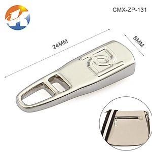 High Grade Handbag Hardware Custom Zipper Pulls Wholesale