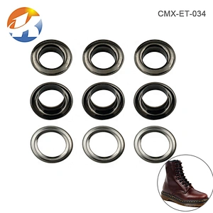 Factory Direct Supply Metal Eyelets Grommets With Washers Round Shape For Clothing Shoes