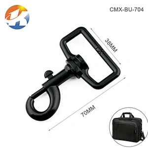Wholesale 38mm Metal Swivel Bag Hook Clip, Dog Leash Swivel Metal Snap Hook For Strap