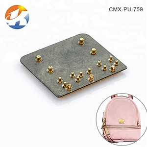 Professional Designer Metal Letters Logo and Metal Label for Handbags, Custom Gold Metal Name Plate for Bags