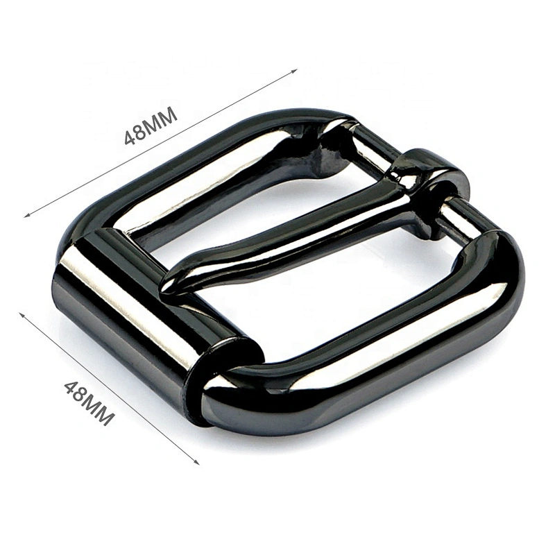 Zinc Alloy Gunmetal 1.5inch Metal Belt Buckle, Wholesale Square Pin Belt Buckle for Man
