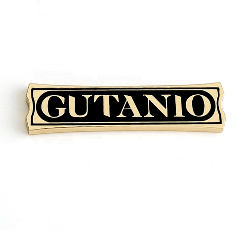 Manufacturer Custom Metal Embossed Logo Label Metal Brand Logo Label Tags Handbags