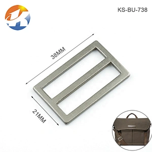 Factory Price Bag Accessories 38mm Adjustable Metal Buckle for Backpack