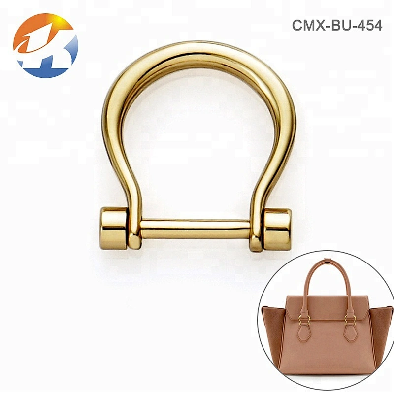 Wholesale Bag Accessories Antique Brass Metal D Ring, Zinc Alloy Bronze Metal D-ring for Backpack