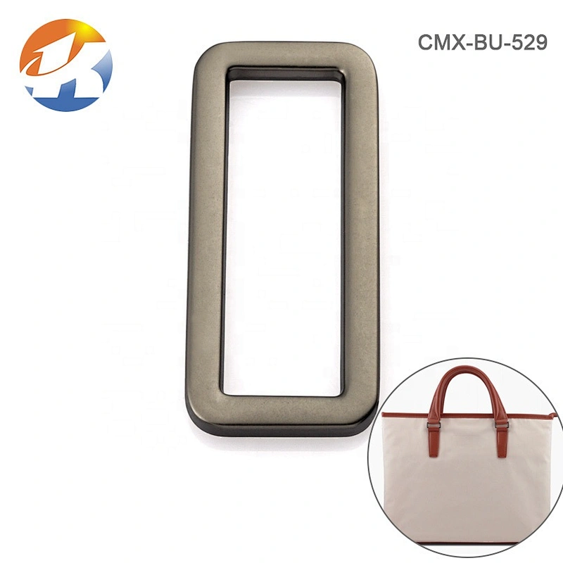 High-Quality Custom Alloy Matt Gunmetal 1.5 Inch Metal Buckle for Bag and Backpack