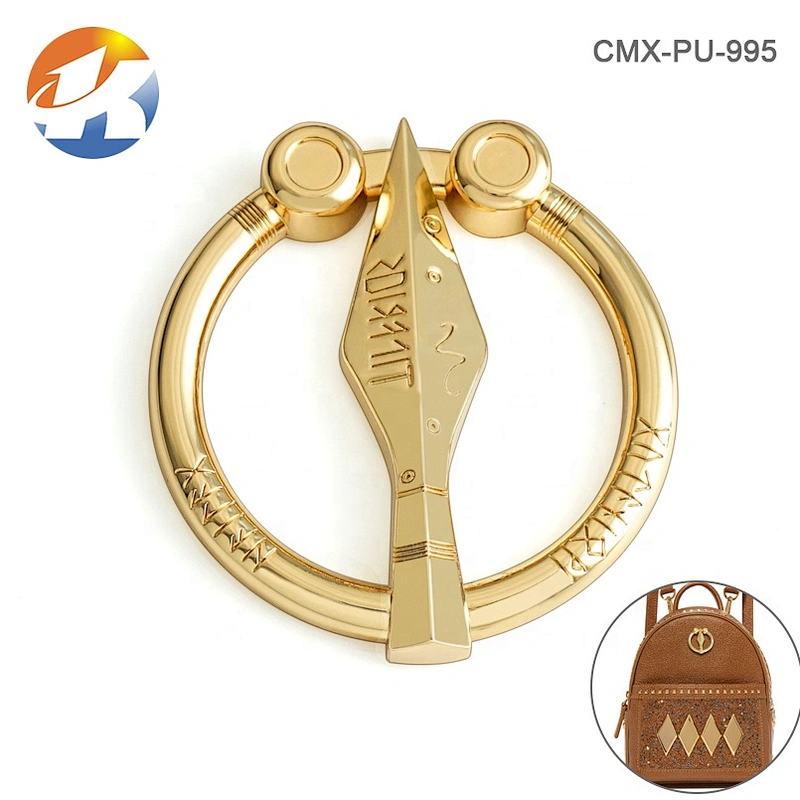 Professional Custom Engraved Bag Logo Metal Plate Handbag Brand Logo Metal Label