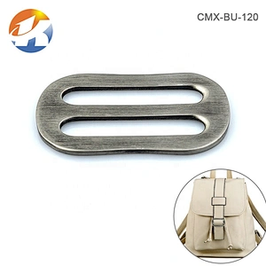 Custom High Quality Brushed Nickel Metal Slide Buckles