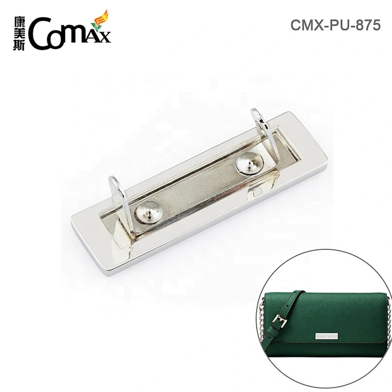 Professional Custom Metal Engraved Name Logo Plates For Handbags