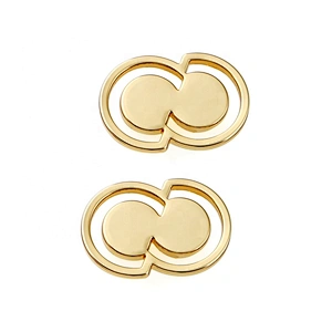 Wholesale Design Bag Hardware Gold Metal Logo Plate, Custom Metal Label for Handbag
