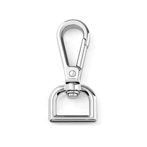 Top Quality Bag Hardware Spring Metal Snap Swivel Clasp Hook for Handbag, Gold Plated Metal Hook Buckle for Bags