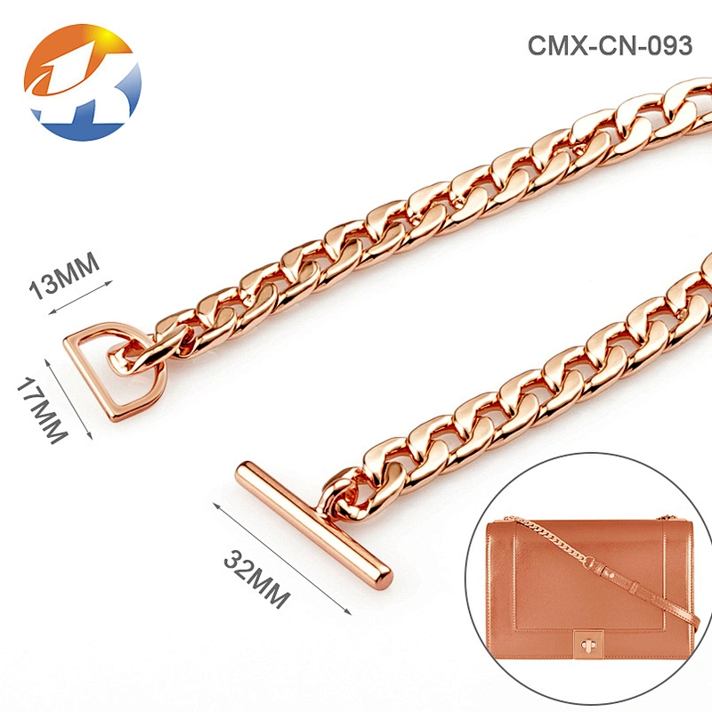 Handbag Handle/Shoulder Strap Metal Gold Chain