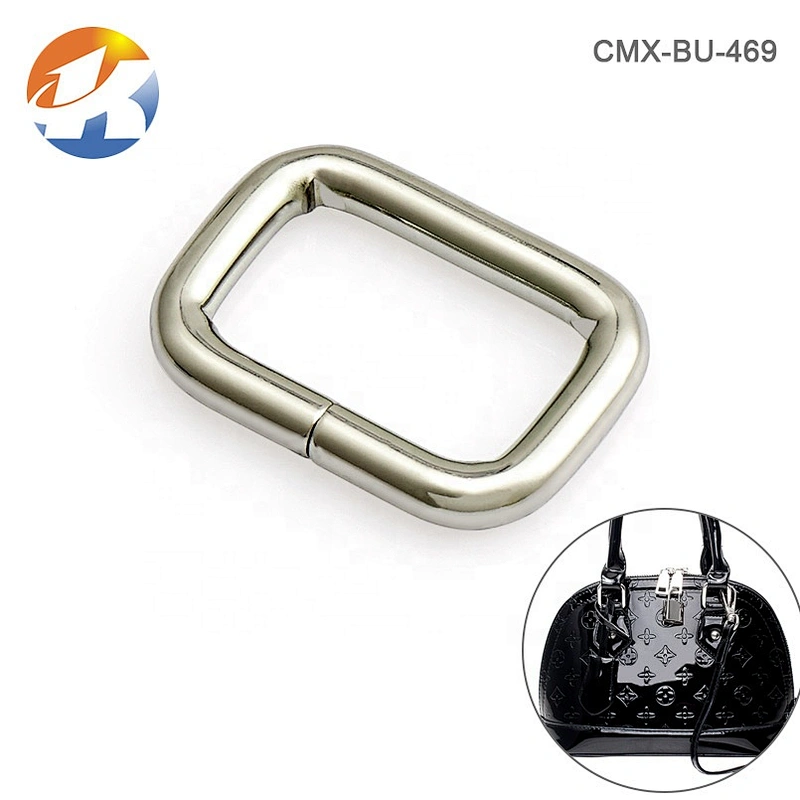 Wholesale Cheaper Bags Accessories Silver Metal Ring Buckle 25mm, Iron Metal Buckle for Backpack