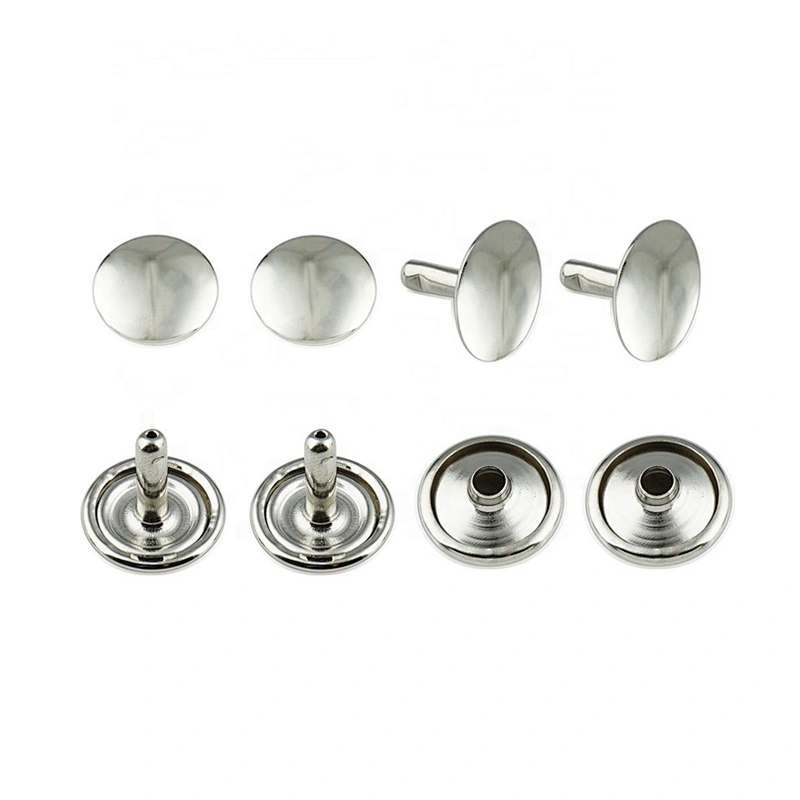 Wholesale Handbag Hardware Metal Double Cap Rivet For Leather Bags