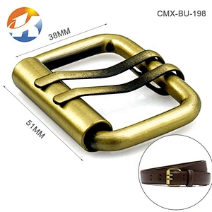 Wholesale Zinc Alloy Gold Plated Design Logo Pin Buckles Belt Metal Manufacturers, Eco-friendly Custom Belt Buckle for Men