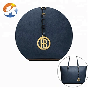 Hot Selling Round Shape Custom Metal Bag Tags, Fashion Gold Plated Hollow Logo Metal Hang Tag, Custom Logo Metal Tag for Handbag