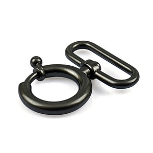 Manufacturer Fashion Design Metal Swivel Snap Hook, Zinc Alloy Gunmetal Snap Hook for Bag^