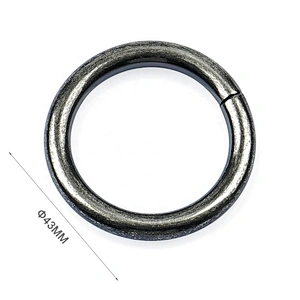 Wholesale Bag Hardware Iron O Ring Buckle, 38mm Metal O Ring Buckle for Backpack