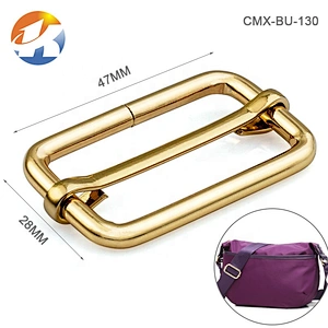 Custom High Quality Brushed Nickel Metal Slide Buckles