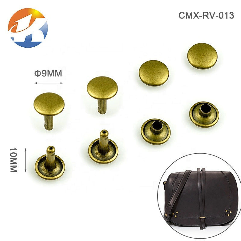 Bag Accessories Nickel Metal Rivet, Wholesale Iron Metal Rivet for Garment