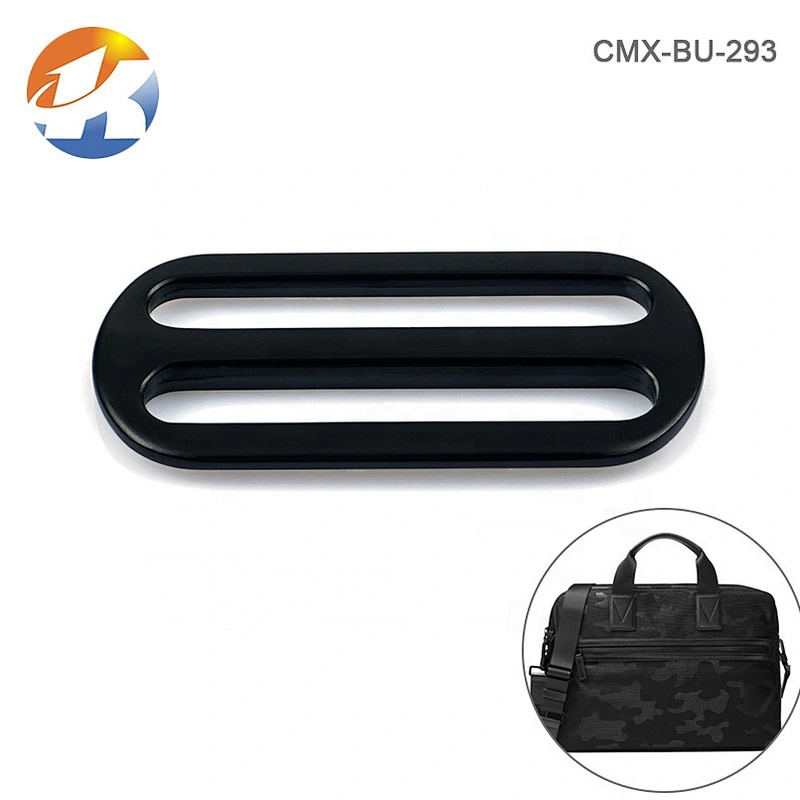 High Grade Bag Accessories Adjuster Buckle Metal Zinc Alloy Wholesale, Custom Black Adjustable Metal Buckle for Bags Backpack