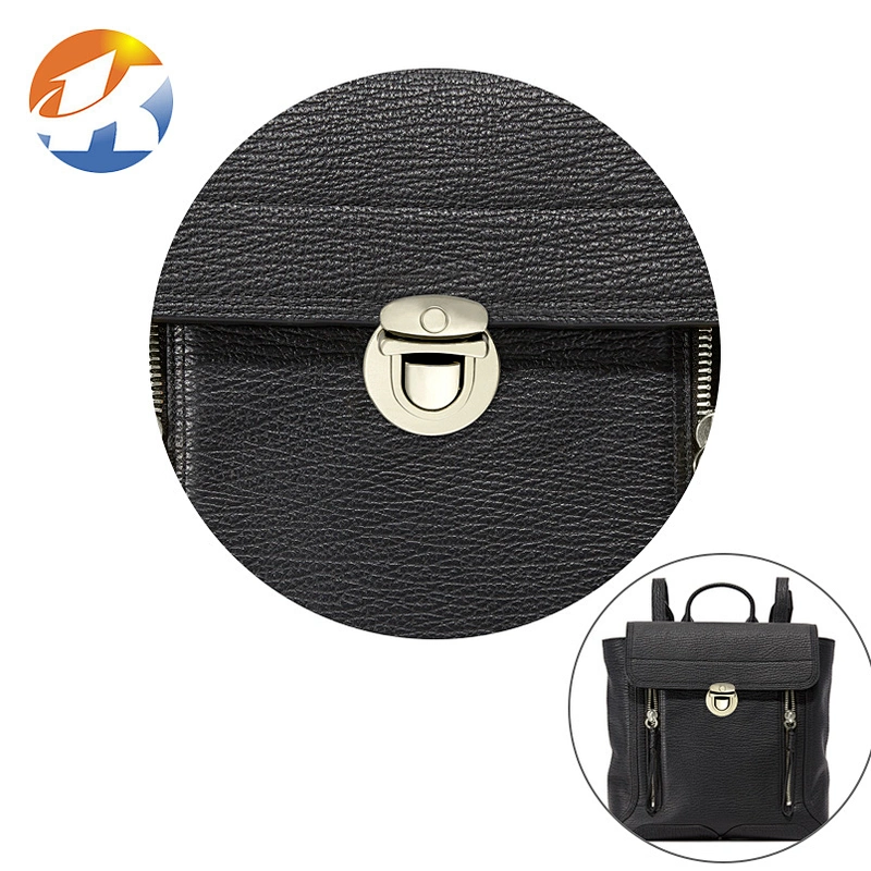 Professional Custom Nickel Metal Push Lock For Handbags