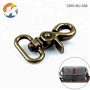Handbag Hardware Supplier Wholesale Metal Trigger Snap Hook for Bags, Custom Zinc Alloy Metal Snap Hook