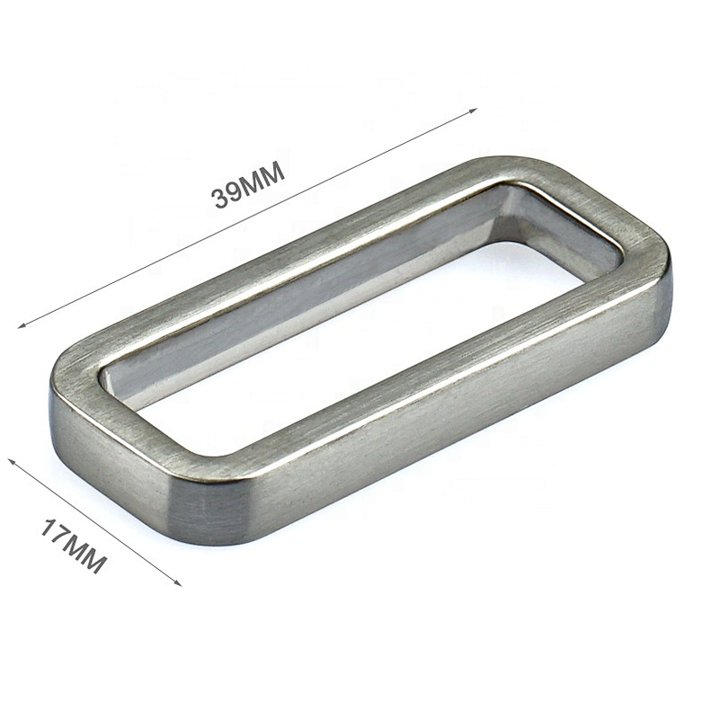 Wholesale High Quality Zinc Alloy Metal Bag Buckle, Custom Brushed Nickel Metal Buckles for Top Grade Backpack