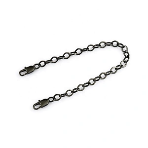 Fashion Design Gunmetal Iron Chain For Bag