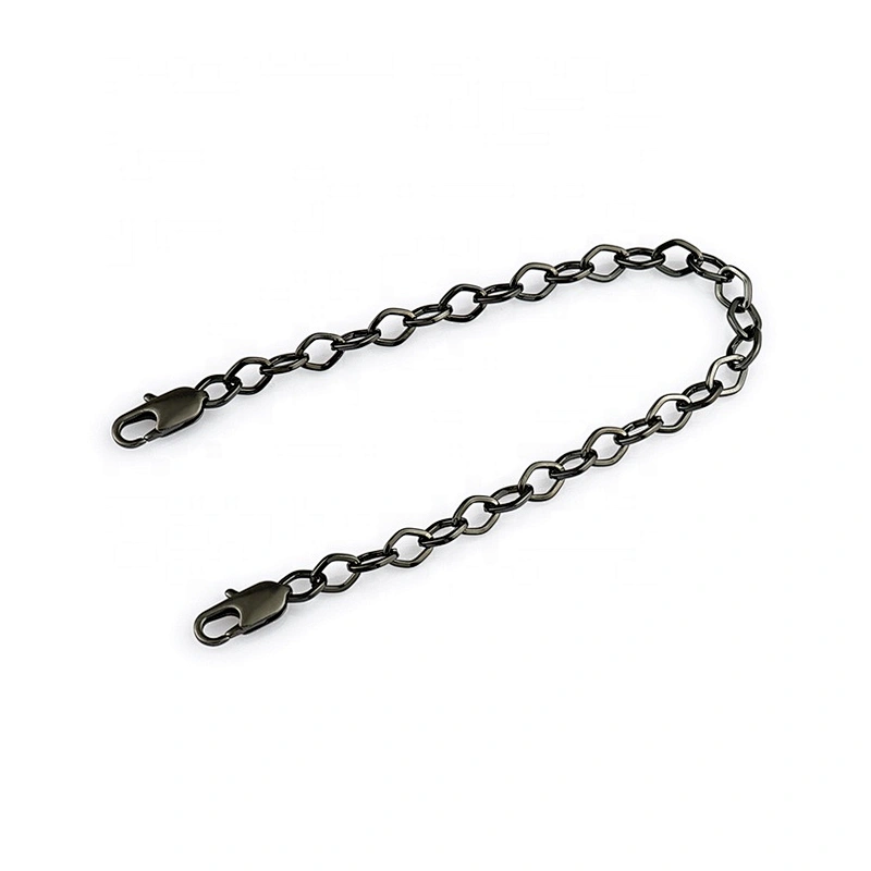 Fashion Design Gunmetal Iron Chain For Bag