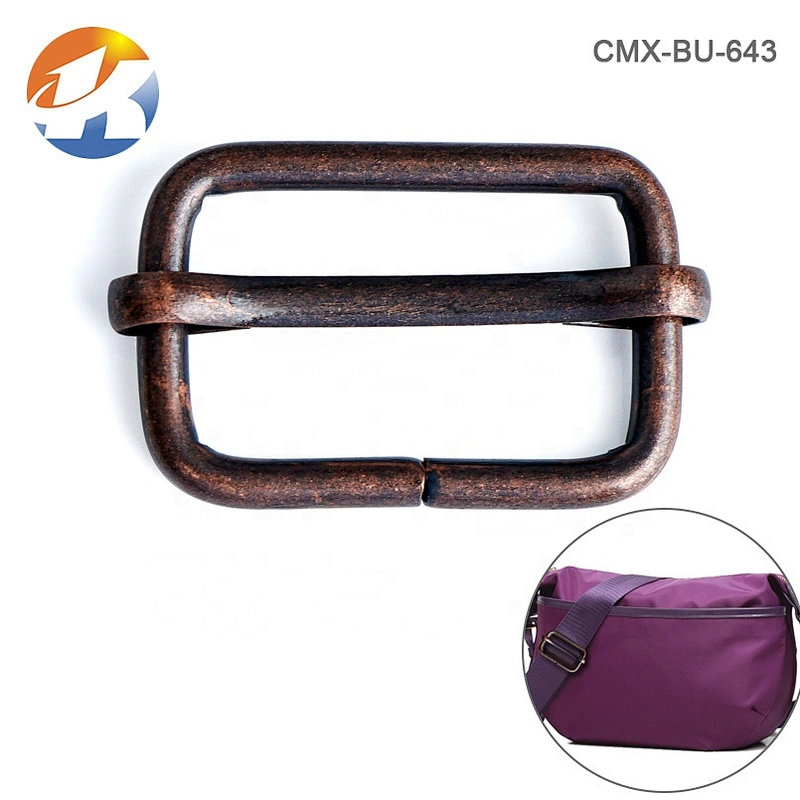 Wholesale Bag Hardware Good Quality Iron Metal Strap Buckle for Packing and Backpack