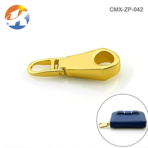 Zinc Alloy Bag Accessories Custom Metal Zipper Puller Slider