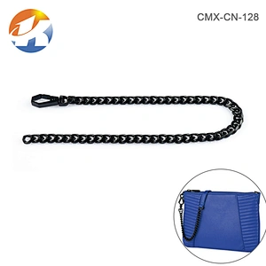 High Quality Black Metal Bag Chain Strap