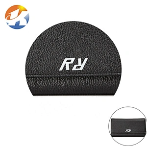 Custom Purse Accessories Double R Metal Letters Label for Bags, High Quality Made Small Metal Logo Tag for Purse