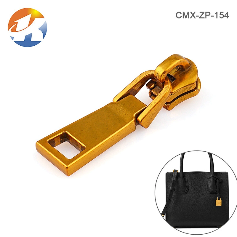 Custom Metal Zipper Puller And Slider For Handbag