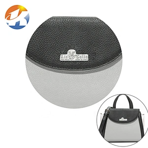 Zinc Alloy Die-Casting Engraved Logo Metal Nameplate, Custom Handbag Metal Plate Label for Bags