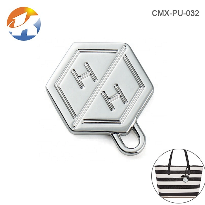 Special Design Custom Logo Metal Hang Tag for Bag