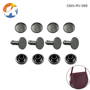 Factory Wholesale And Custom Double Face Metal Rivet Stud For Garment