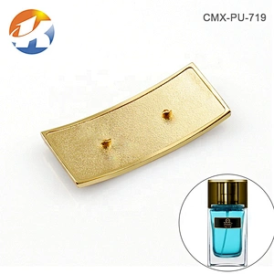 Gold Color Custom Made Metal Logo Charms For Bag/Bottle