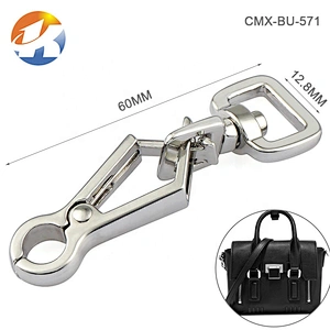 Professional Manufacture Fashion Dull Gold Metal Clip Hook For Bag